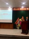Đồng chí Bùi Trọng Quỳnh, Bí thư Đảng ủy Giám đốc Trung tâm đang khai mạc Hội nghị.