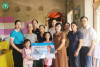 TTYT khu vực Tam Nông nhận đỡ đầu cho 2 cháu mồ côi có hoàn cảnh đặc biệt khó khăn