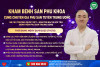 Lịch khám chữa bệnh sản phụ khoa cùng chuyên gia tuyến trung ương tháng 9/2025